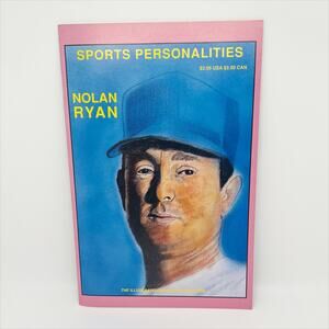 🎁 Vintage 1991 Sports Personalities Nolan Ryan Baseball Comic Book